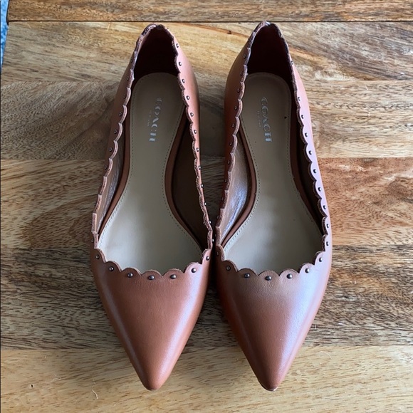 Coach Pointed Toe Flats - Picture 2 of 6